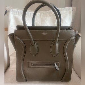 Celine micro Luggage tote bag